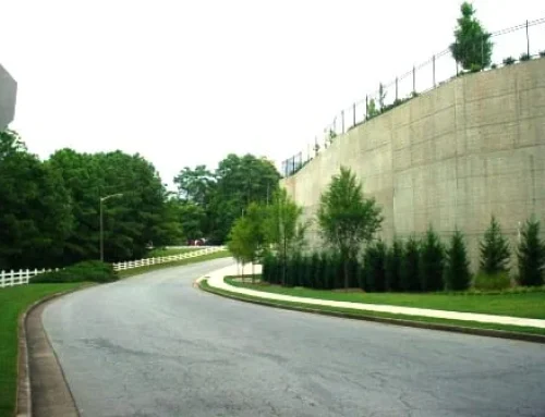 EAST VILLAGE RETAINING WALLS